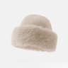 Winter Plush Bucket Hat Warm Ear Protection Fisherman Hat For Women 7