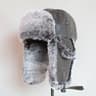 Warm Russian Ushanka Hat Faux Fur Trapper Cap with Ear Flaps