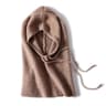 100% Wool Balaclava Warm Knitted Hood Face and Neck Warmer