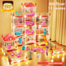 DIY Princess Castle Dollhouse Musical Kids Dream Villa Playset 10