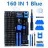 160 in 1 Precision Screwdriver Set Electronics Computer and Phone Repair Kit