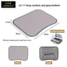 Portable Cushioned Laptop Lap Desk With Hard Mouse Pad And Wood Tray 7