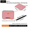 Portable Cushioned Laptop Lap Desk With Hard Mouse Pad And Wood Tray 20