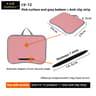 Portable Cushioned Laptop Lap Desk With Hard Mouse Pad And Wood Tray 22