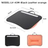 Portable Cushioned Laptop Lap Desk With Hard Mouse Pad And Wood Tray 30