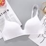 Seamless Wire Free Push Up Bra with Adjustable Straps