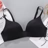 Seamless Wire Free Push Up Bra with Adjustable Straps