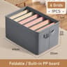 Foldable Pants Storage Organizer With 6 7 Or 9 Grids And BuiltIn PP Board 6
