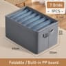 Foldable Pants Storage Organizer With 6 7 Or 9 Grids And BuiltIn PP Board 7