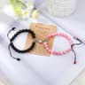 Natural Stone Heart Magnet Couple Bracelets For Lovers And Friends 7