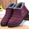 Womens Waterproof Winter Snow Boots With Plush Lining And SlipOn Design 7