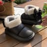 Womens Winter Snow Boots With Plush Lining And Decorative Bow 6