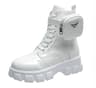 Womens MidCalf Platform Boots With Square Heels And Waterproof Design 8