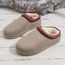 Womens Winter Ankle Snow Boots With Plush Lining And Faux Suede Upper 8