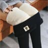 Womens High Waisted Winter Leggings With Stretch Fabric And Booty Lifting Fit 8