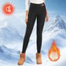 Womens HighWaisted FleeceLined Flared Leggings For Winter 11
