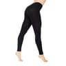 Womens Stretchy MidWaist Leggings  Solid Color AnkleLength Slim Fit Pants 0