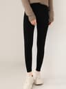 Womens 100 Merino Wool HighWaisted Knit Leggings For Fall And Winter 7