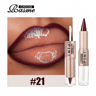 2in1 Lip Liner And Gloss Waterproof Matte Lip Contour With Mirror Shine 15