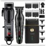 Cordless Hair Clipper And Trimmer With LCD Display And Stainless Steel Blades 12
