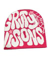 Unisex Y2K Knit Beanie Hat With Graphic Print For Winter 13