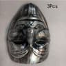 3Piece Vintage Anonymous Costume Masks With Distressed Finish For Halloween Parties 0