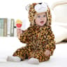 Baby Animal Costume Romper With Hooded Flannel Design And Zipper Closure 22
