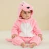 Baby Animal Costume Romper With Hooded Flannel Design And Zipper Closure 30