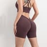 Womens High Waist Yoga Shorts With Scrunch Butt Design For Running And Gym Workouts 10