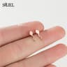 Stainless Steel Sperm Shape Stud Earrings – Funny Punk Style Unisex Jewelry