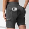 Womens HighStretch ButtLifting Leggings With Washed Print And Pockets 11
