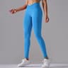 Womens Seamless High Waist Yoga Leggings With Crossover Waistband And ButtLifting Design 15
