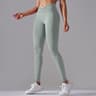 Womens Seamless High Waist Yoga Leggings With Crossover Waistband And ButtLifting Design 19