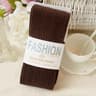 Womens Thermal Cotton Footed Tights High Stretch Knitted Winter Pantyhose 14