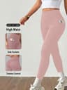 Womens High Waisted Yoga Leggings With Pockets And Tummy Control 10