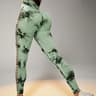 Women's High Waist Tie-Dye Seamless Booty Lifting Yoga Leggings