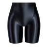 Womens High Waisted Shiny Capri Leggings With Seamless Stretch Fit 7