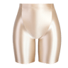 Womens High Waisted Shiny Capri Leggings With Seamless Stretch Fit 12