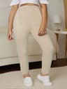 Women's Plus Size High Stretch Seamless Ankle Length Leggings
