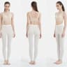 Womens Seamless Yoga Leggings With Tummy Control And Stretch Fit 9