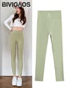 Womens High Waist Seamless Workout Leggings With Sun Print 10
