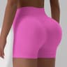 Womens Seamless Biker Shorts High Waist Stretchy Yoga And Gym Workout Shorts 8