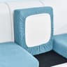 Polar Fleece Sofa Cushion Cover With Elastic AntiSlip Design 0