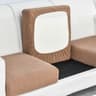 Polar Fleece Sofa Cushion Cover With Elastic AntiSlip Design 11