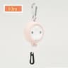 Portable Retractable Clothesline Windproof Anti Slip Laundry Drying Rope for Travel & Outdoor Use