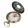 Vintage Bronze Pocket Compass Retro Hiking Navigation Tool Gift For Kids And Adults 2