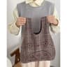 Soft Plush Tote Bag Cute Large Capacity Shoulder Bag For Everyday Style 8