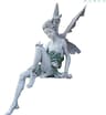Enchanted Garden Fairy Flute Statue Resin Angel Outdoor Decor 3