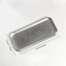 Retro Stainless Steel Serving Tray Oval Sushi Snack Plate Industrial Style Tableware 5