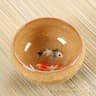 Crackle Glaze Chinese Porcelain Teacup Set Double Fish Kung Fu Travel Tea Cups 6